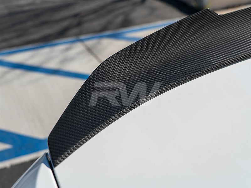 RW Carbon BMW F22/F87 GTX V2 Carbon Fiber Trunk Spoiler-Exterior-Silicon Valley Bimmer