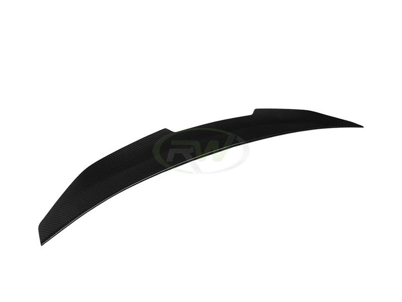 RW Carbon BMW F22/F87 GTX V2 Carbon Fiber Trunk Spoiler-Exterior-Silicon Valley Bimmer