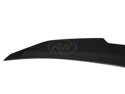 RW Carbon BMW F22/F87 GTX V2 Carbon Fiber Trunk Spoiler-Exterior-Silicon Valley Bimmer