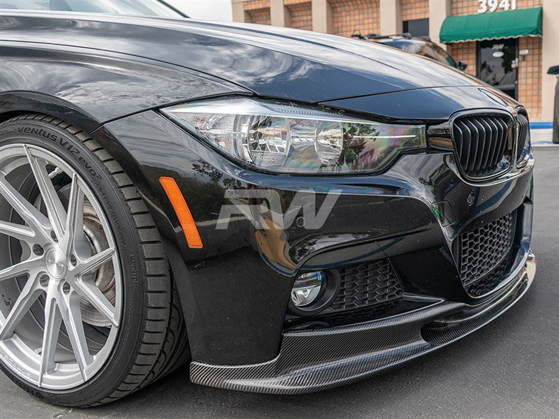 RW Carbon BMW F30 F31 3D Style Carbon Fiber Front Lip-Exterior-Silicon Valley Bimmer