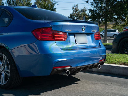 RW Carbon BMW F30 F31 Performance Style Carbon Fiber Diffuser-Exterior-Silicon Valley Bimmer