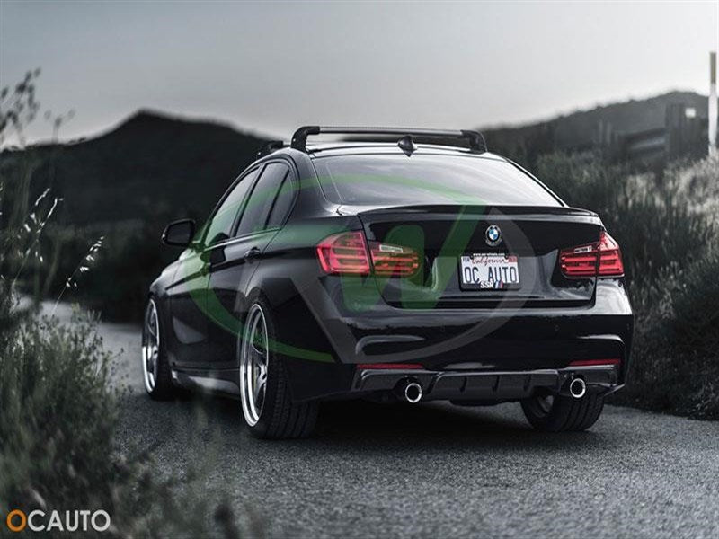 RW Carbon BMW F30 F31 Performance Style Carbon Fiber Diffuser-Exterior-Silicon Valley Bimmer