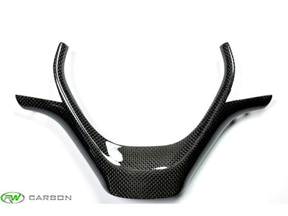 RW Carbon BMW F30 F32 Carbon Fiber Steering Wheel Trim-Interior-Silicon Valley Bimmer