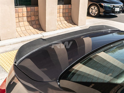 RW Carbon BMW F30 F80 M3 CS Style CF Trunk Spoiler-Exterior-Silicon Valley Bimmer