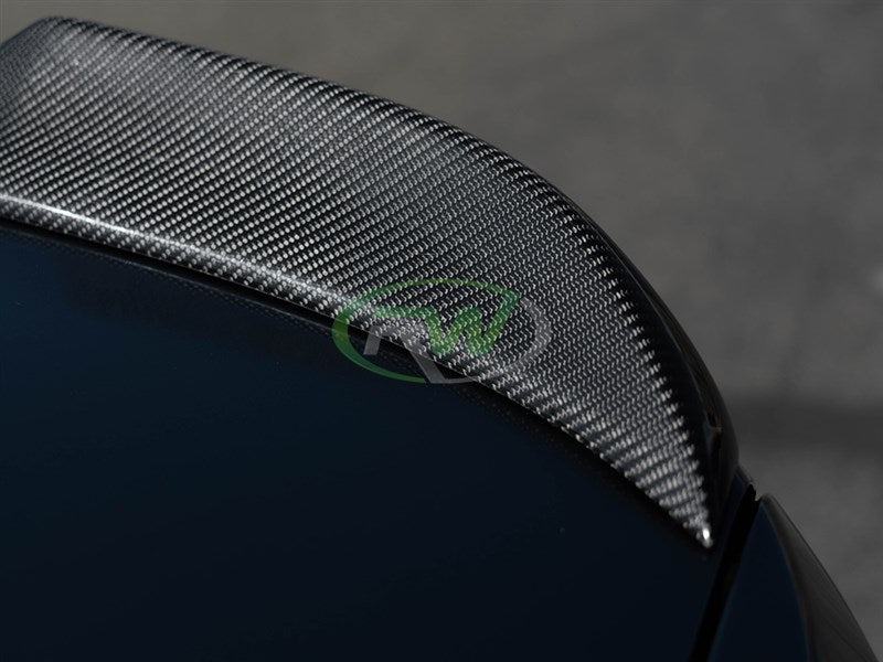 RW Carbon BMW F30 F80 M3 CS Style CF Trunk Spoiler-Exterior-Silicon Valley Bimmer