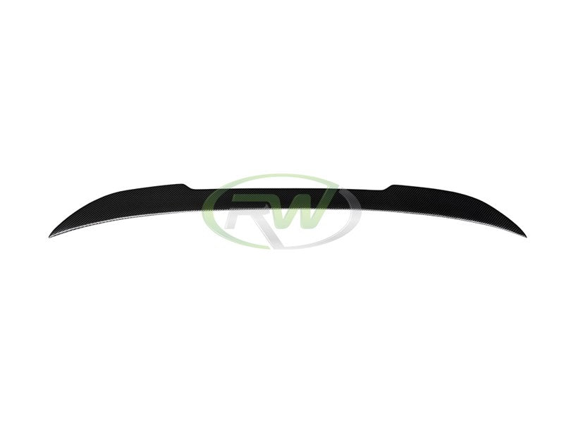 RW Carbon BMW F30 F80 M3 CS Style CF Trunk Spoiler-Exterior-Silicon Valley Bimmer