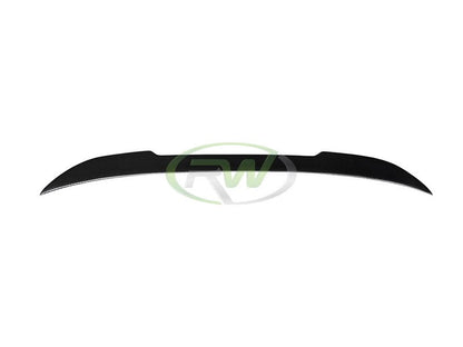 RW Carbon BMW F30 F80 M3 CS Style CF Trunk Spoiler-Exterior-Silicon Valley Bimmer