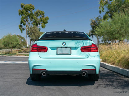 RW Carbon BMW F30 / F80 M3 GTX V2 Carbon Fiber Trunk Spoiler-Exterior-Silicon Valley Bimmer
