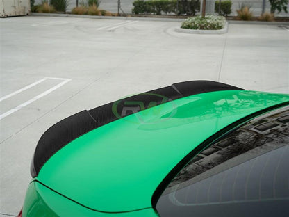 RW Carbon BMW F30 F80 M3 RWS Carbon Fiber Trunk Spoiler-Exterior-Silicon Valley Bimmer