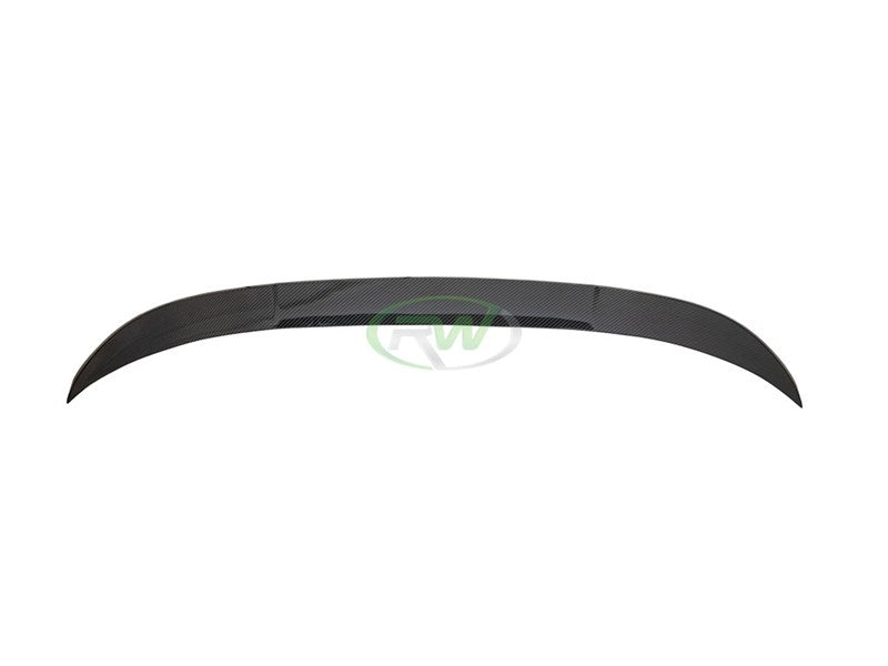 RW Carbon BMW F30 F80 M3 RWS Carbon Fiber Trunk Spoiler-Exterior-Silicon Valley Bimmer