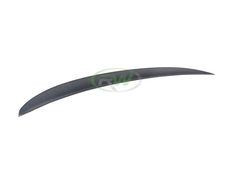 RW Carbon BMW F30 Performance Style Carbon Fiber Trunk Spoiler-Exterior-Silicon Valley Bimmer