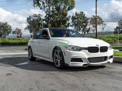 RW Carbon BMW F30/F31 K Style Carbon Fiber Front Lip-Exterior-Silicon Valley Bimmer
