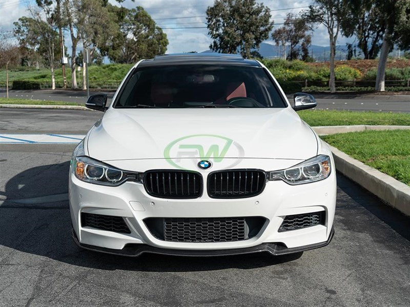 RW Carbon BMW F30/F31 K Style Carbon Fiber Front Lip-Exterior-Silicon Valley Bimmer