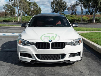 RW Carbon BMW F30/F31 K Style Carbon Fiber Front Lip-Exterior-Silicon Valley Bimmer