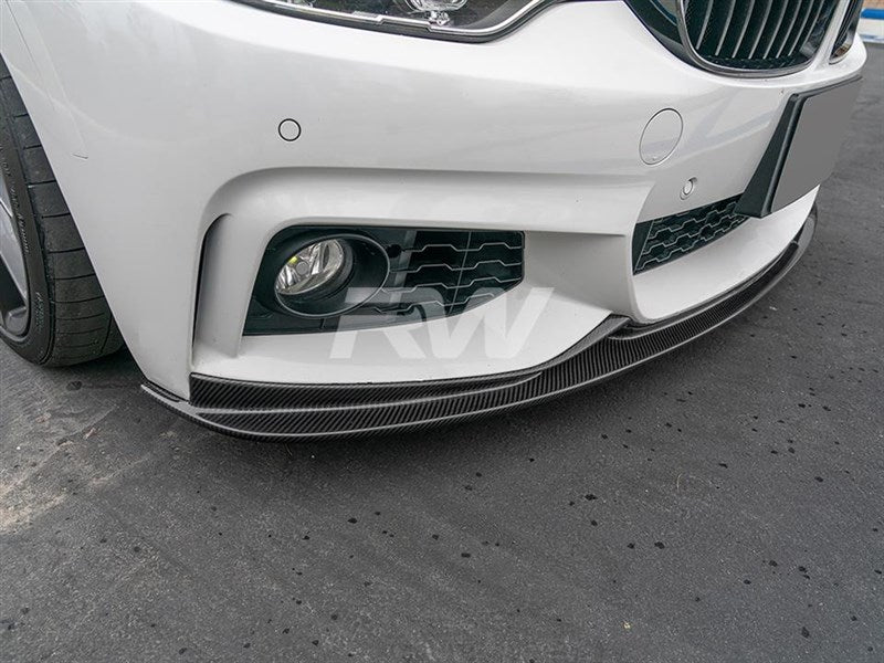 RW Carbon BMW F32 F33 F36 3D Style Carbon Fiber Front Lip-Exterior-Silicon Valley Bimmer