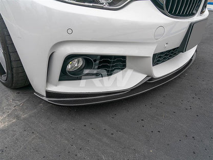 RW Carbon BMW F32 F33 F36 3D Style Carbon Fiber Front Lip-Exterior-Silicon Valley Bimmer