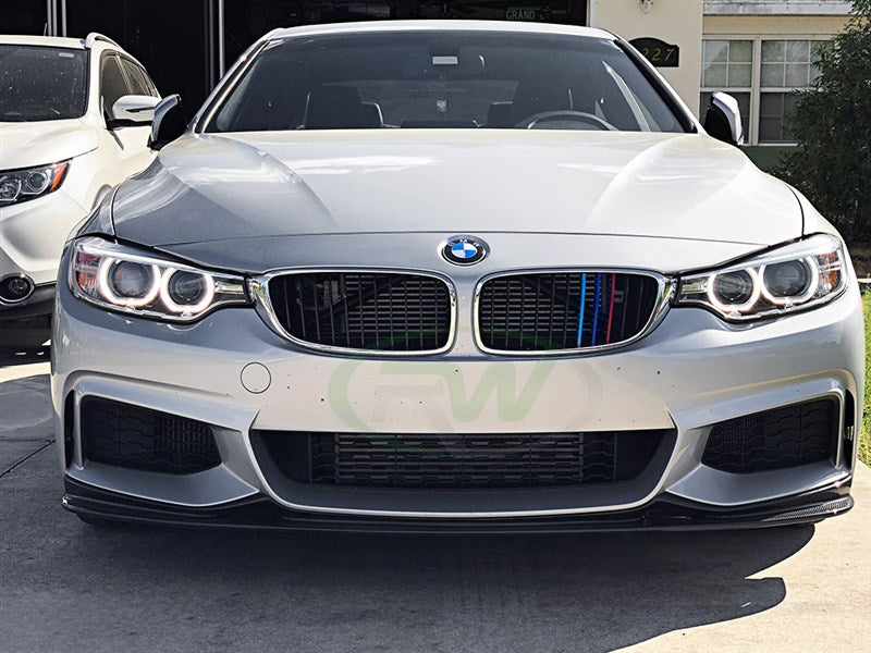 RW Carbon BMW F32 F33 F36 3D Style Carbon Fiber Front Lip-Exterior-Silicon Valley Bimmer