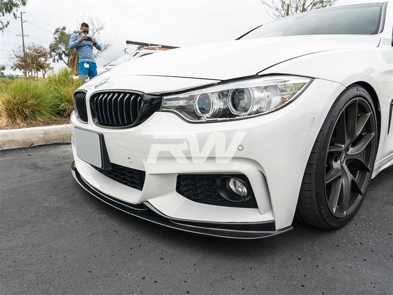 RW Carbon BMW F32 F33 F36 3D Style Carbon Fiber Front Lip-Exterior-Silicon Valley Bimmer
