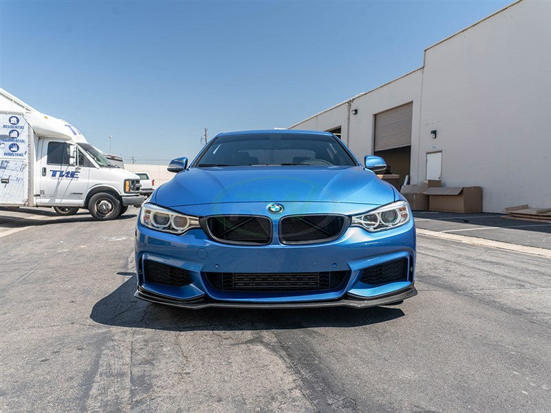 RW Carbon BMW F32 F33 F36 EC Style Carbon Fiber Front Lip-Exterior-Silicon Valley Bimmer