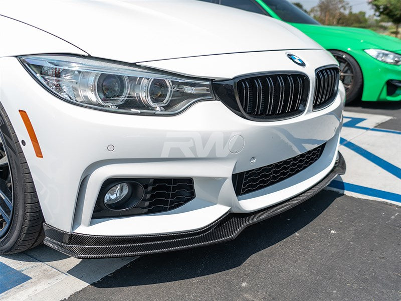 RW Carbon BMW F32 F33 F36 EC Style Carbon Fiber Front Lip-Exterior-Silicon Valley Bimmer