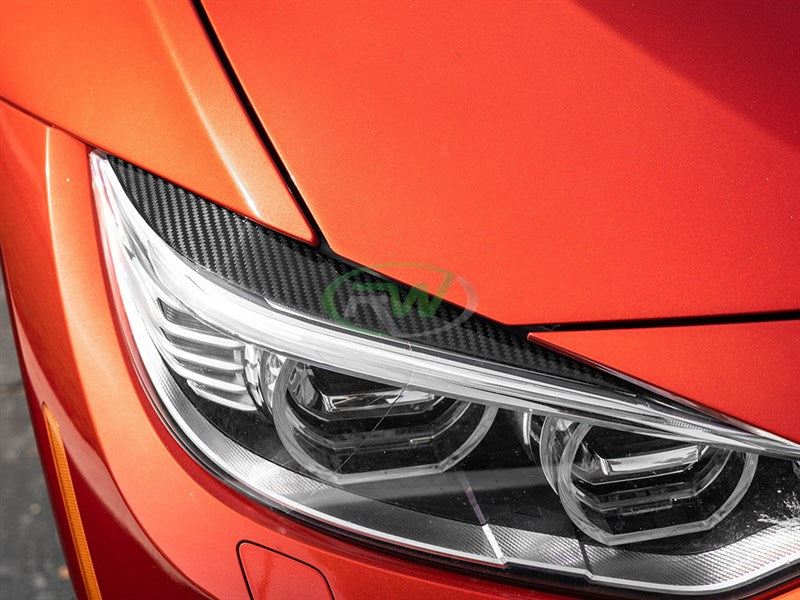 RW Carbon BMW F32 F33 F36 F80 F82 F83 CF Eyelids-Exterior-Silicon Valley Bimmer