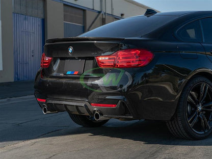 RW Carbon BMW F32 F33 F36 Performance Style Carbon Fiber Diffuser-Exterior-Silicon Valley Bimmer