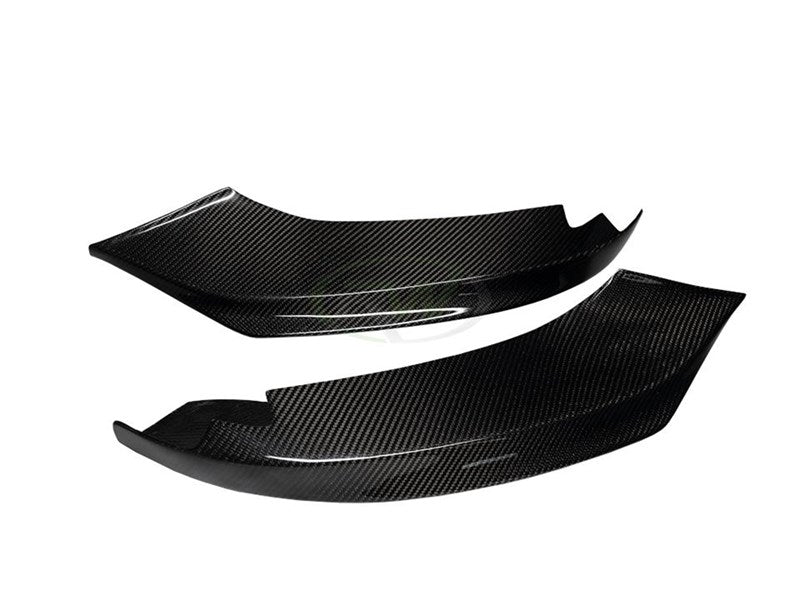 RW Carbon BMW F32 F33 F36 Performance Style Full Carbon Fiber Splitters-Exterior-Silicon Valley Bimmer