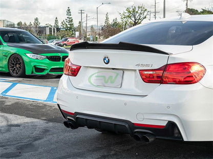 RW Carbon BMW F32 GTX Style Carbon Fiber Trunk Spoiler-Exterior-Silicon Valley Bimmer