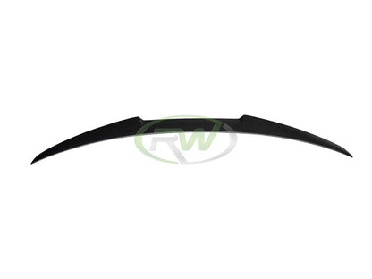 RW Carbon BMW F32 M4 Style Carbon Fiber Trunk Spoiler-Exterior-Silicon Valley Bimmer