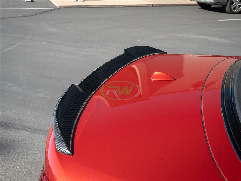 RW Carbon BMW F33 F83 CS Style Carbon Fiber Trunk Spoiler-Exterior-Silicon Valley Bimmer
