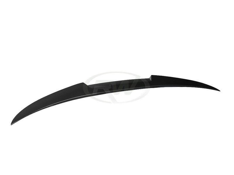 RW Carbon BMW F33/F83 M4 Style Carbon Fiber Trunk Spoiler-Exterior-Silicon Valley Bimmer