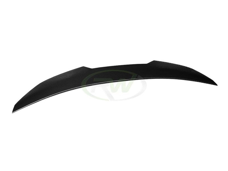 RW Carbon BMW F36 GTX Carbon Fiber Trunk Spoiler-Exterior-Silicon Valley Bimmer