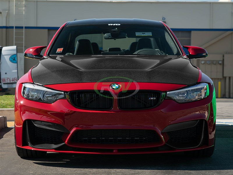 RW Carbon BMW F80 M3 / F82 F83 M4 GTS Style Hood-Exterior-Silicon Valley Bimmer