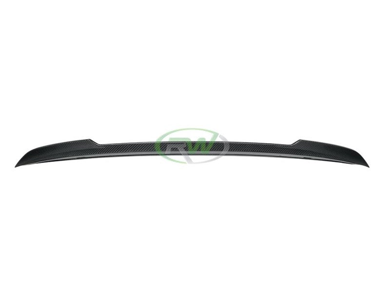 RW Carbon BMW F82 M4 CS Style CF Trunk Spoiler-Exterior-Silicon Valley Bimmer