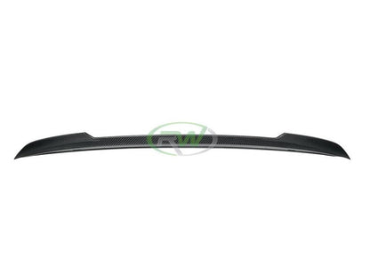 RW Carbon BMW F82 M4 CS Style CF Trunk Spoiler-Exterior-Silicon Valley Bimmer