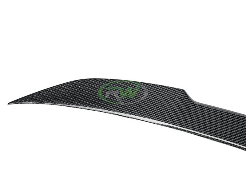 RW Carbon BMW F82 M4 CS Style CF Trunk Spoiler-Exterior-Silicon Valley Bimmer