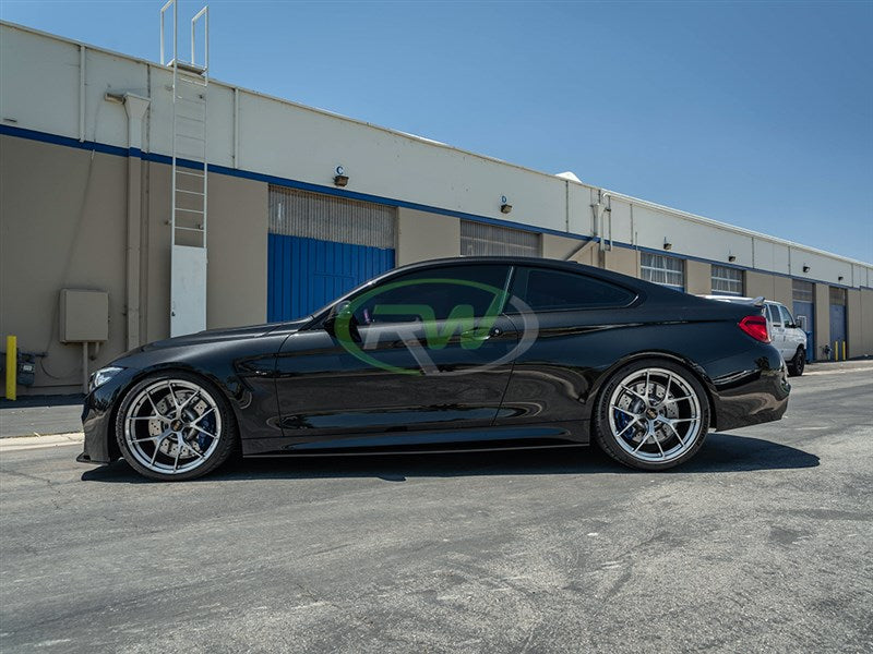 RW Carbon BMW F82/F83 M4 CF Side Skirt Extensions-Exterior-Silicon Valley Bimmer