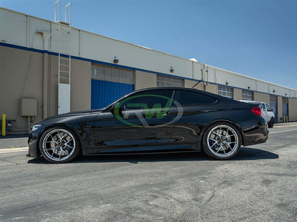 RW Carbon BMW F82/F83 M4 CF Side Skirt Extensions-Exterior-Silicon Valley Bimmer