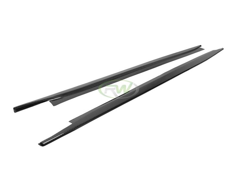 RW Carbon BMW F82/F83 M4 CF Side Skirt Extensions-Exterior-Silicon Valley Bimmer