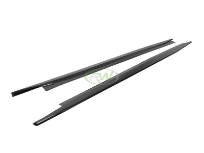 RW Carbon BMW F82/F83 M4 CF Side Skirt Extensions-Exterior-Silicon Valley Bimmer