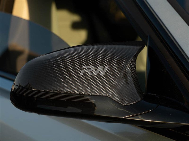 RW Carbon BMW F87 F80 F82 F83 Carbon Fiber Mirror Replacements-Exterior-Silicon Valley Bimmer