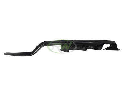 RW Carbon BMW F87 M2 3D Style Carbon Fiber Diffuser-Exterior-Silicon Valley Bimmer