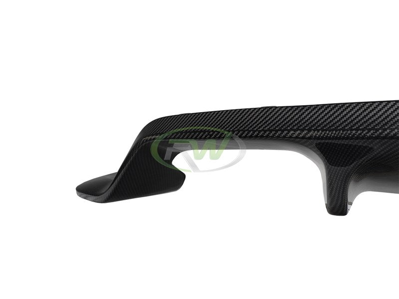 RW Carbon BMW F87 M2 3D Style Carbon Fiber Diffuser-Exterior-Silicon Valley Bimmer