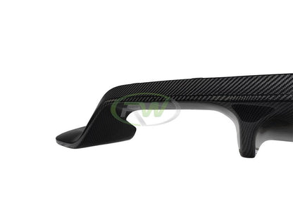 RW Carbon BMW F87 M2 3D Style Carbon Fiber Diffuser-Exterior-Silicon Valley Bimmer