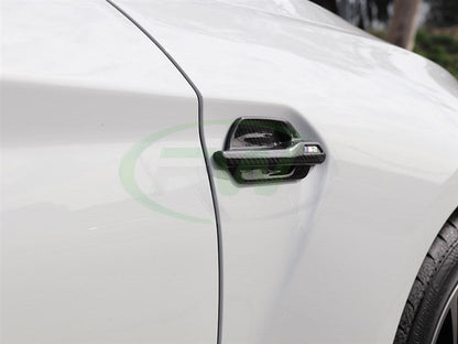 RW Carbon BMW F87 M2 Carbon Fiber Fender Trims-Exterior-Silicon Valley Bimmer