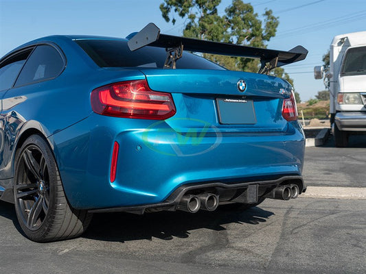 RW Carbon BMW F87 M2 Carbon Fiber Kholen Style Diffuser-Exterior-Silicon Valley Bimmer