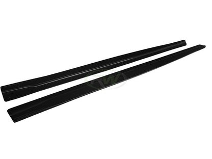 RW Carbon BMW F87 M2 Carbon Fiber Side Skirt Extensions-Exterior-Silicon Valley Bimmer