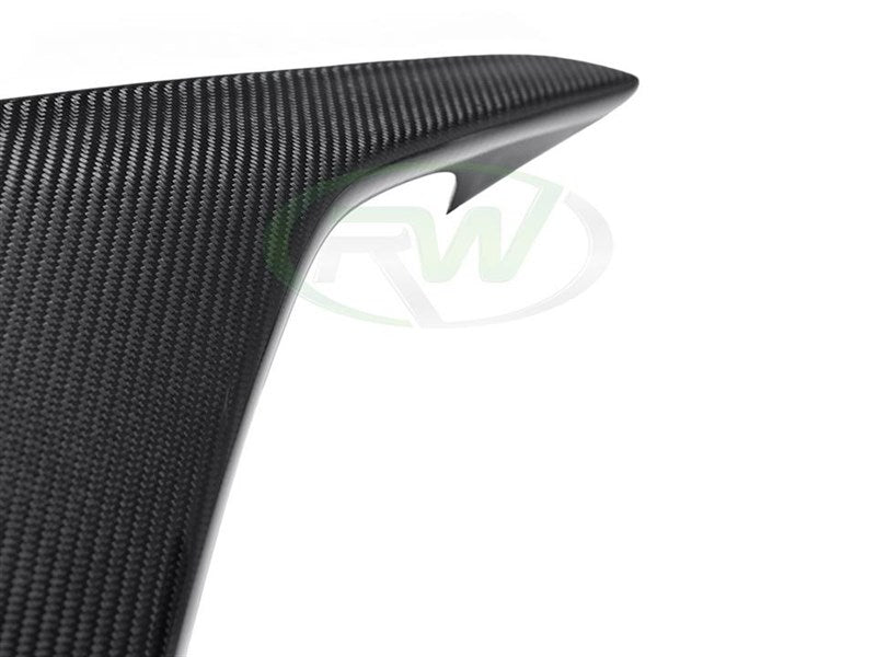 RW Carbon BMW F87 M2 Carbon Fiber Upper Bumper Splitters-Exterior-Silicon Valley Bimmer