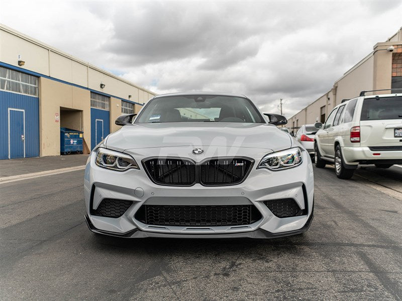 RW Carbon BMW F87 M2 Comp CS Style CF Front Lip-Exterior-Silicon Valley Bimmer