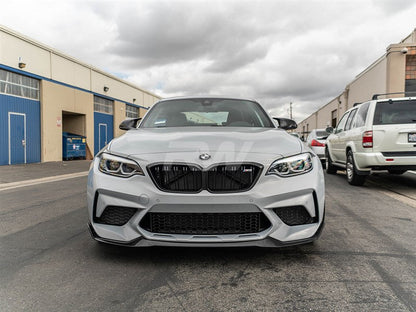 RW Carbon BMW F87 M2 Comp CS Style CF Front Lip-Exterior-Silicon Valley Bimmer